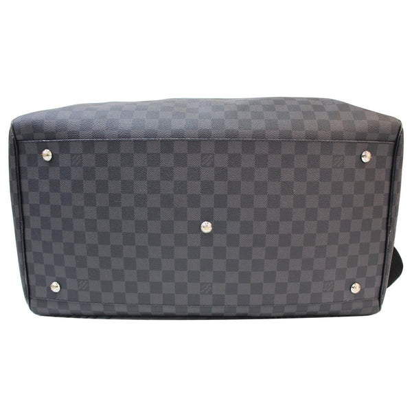 Hard base Louis Vuitton Roadster Travel Bag Black