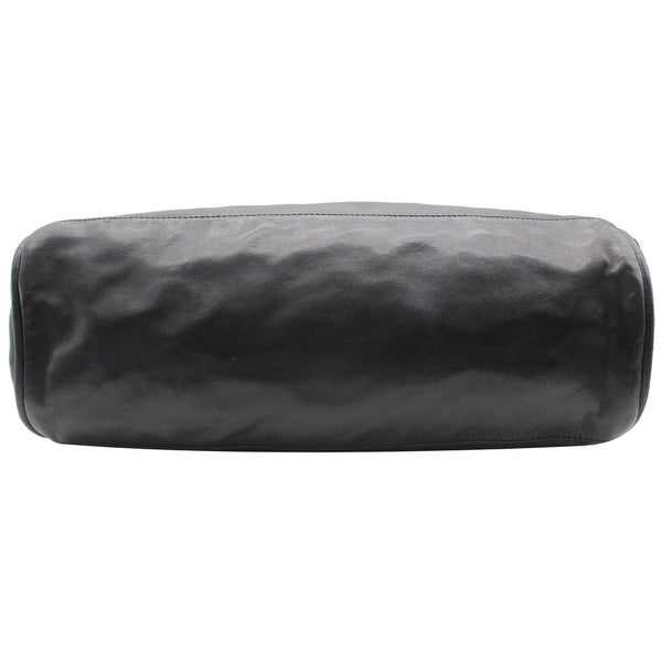 Chanel Large Ultimate Soft Leather Hobo Bag Black -DDH