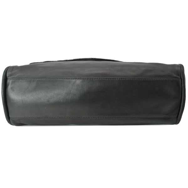 Chanel Double Foldover Twist Closure Smooth Lambskin Bag