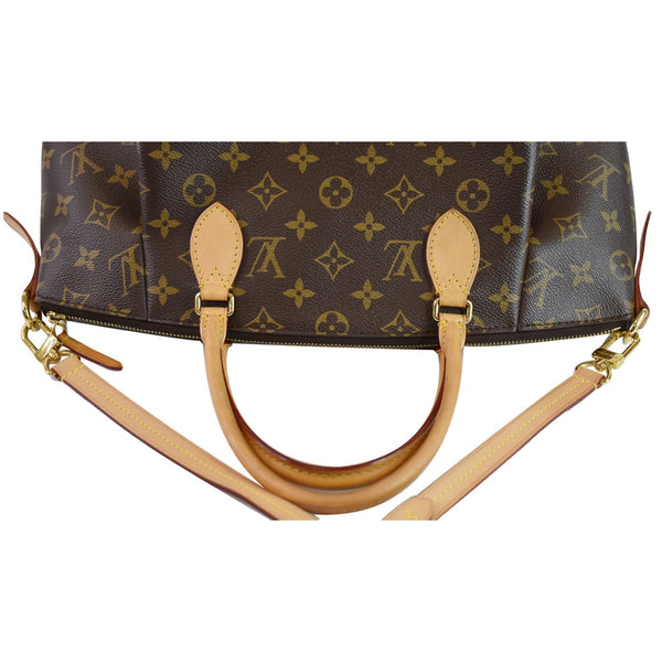 LOUIS VUITTON Turenne MM Monogram Canvas 2 Way Shoulder Bag Brown