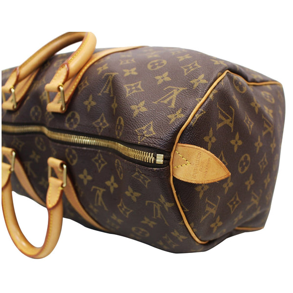 Louis Vuitton Keepall 45 Monogram Canvas Travel Bag - side view