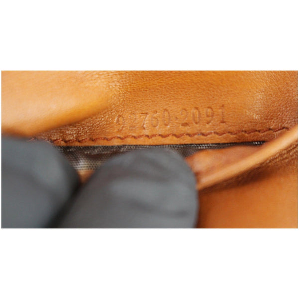 Gucci Bifold Men's Leather Canvas Wallet | Brown - gucci serial code
