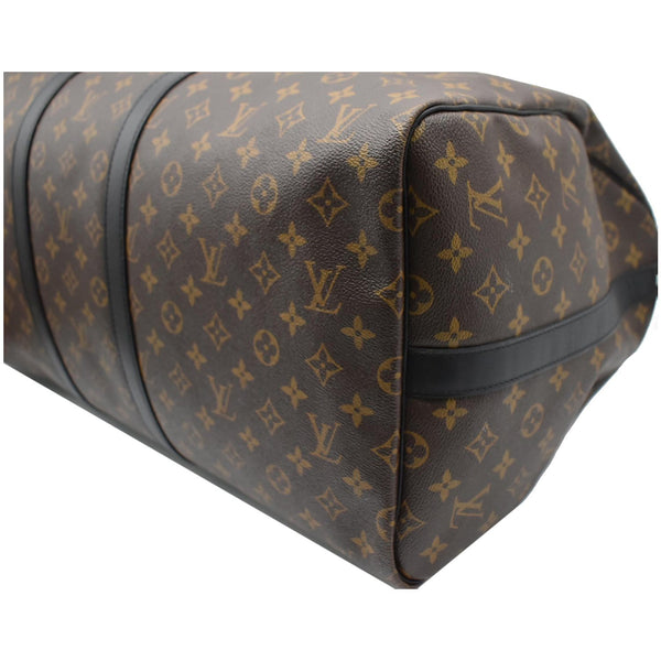Louis Vuitton Keepall Bandouliere 55 Monogram Macassar Bag