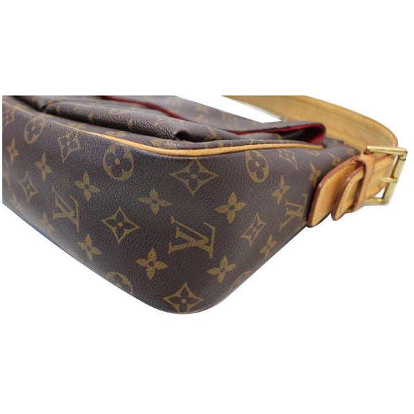 LOUIS VUITTON Viva Cite GM Monogram Canvas Shoulder Bag Brown