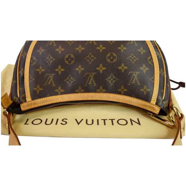 LOUIS VUITTON Tulum PM Monogram Canvas Shoulder Bag Brown