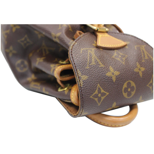 Louis Vuitton Mini Montsouris Monogram Canvas Backpack corner