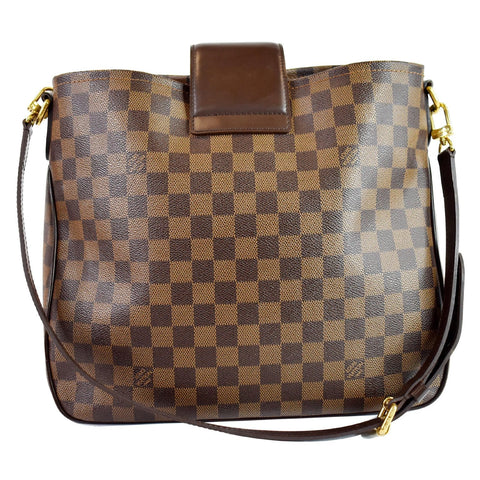 LOUIS VUITTON Cabas Rosebery Damier Ebene Shoulder Bag Brown