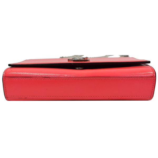 YVES SAINT LAURENT Kate Medium Leather Crossbody Bag Neon Pink