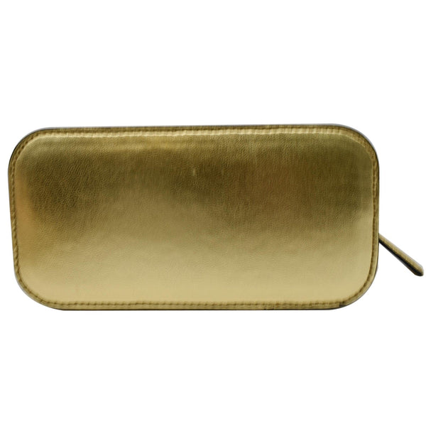 GUCCI Moon Steller Guccy Leather Crossbody Bag Gold 511189