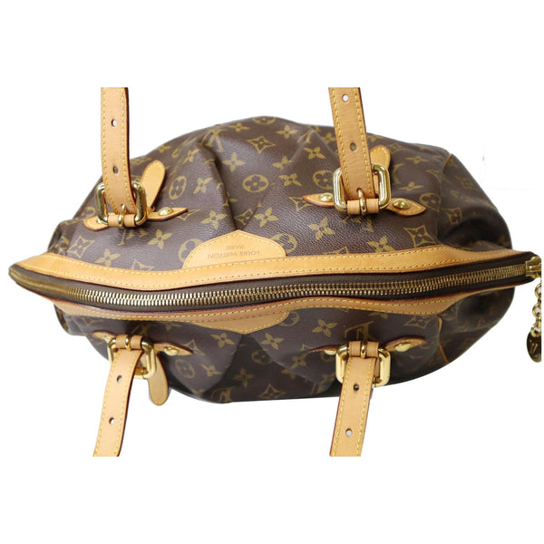 top zipper Lv Tivoli GM Monogram Canvas Shoulder Bag