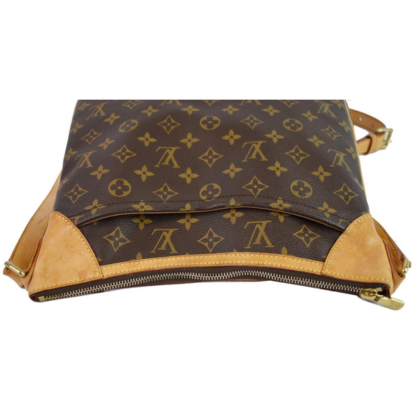 LOUIS VUITTON Odeon MM Monogram Canvas Shoulder Bag Brown