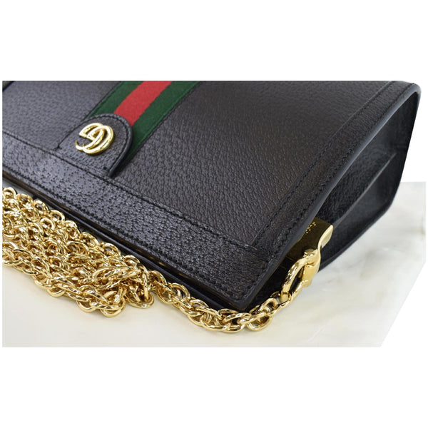 Gucci Ophidia Small Web Calfskin Shoulder Bag corner view