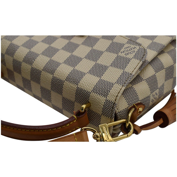 Louis Vuitton Croisette Damier Azur Satchel Crossbody Bag