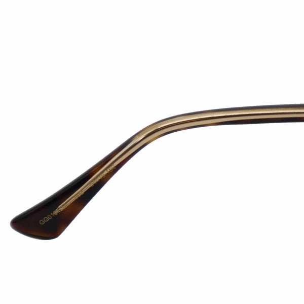 GUCCI GG0191OA 002 Havana Eyeglasses Demo Lens