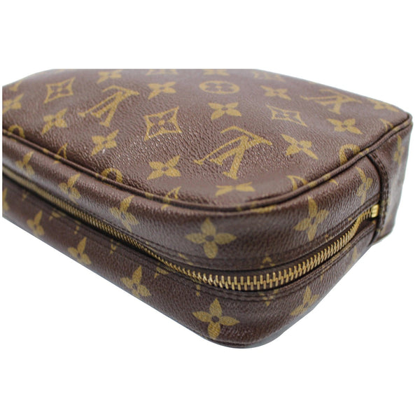 LOUIS VUITTON Trousse Toilette 23 Monogram Canvas Cosmetic Pouch Brown