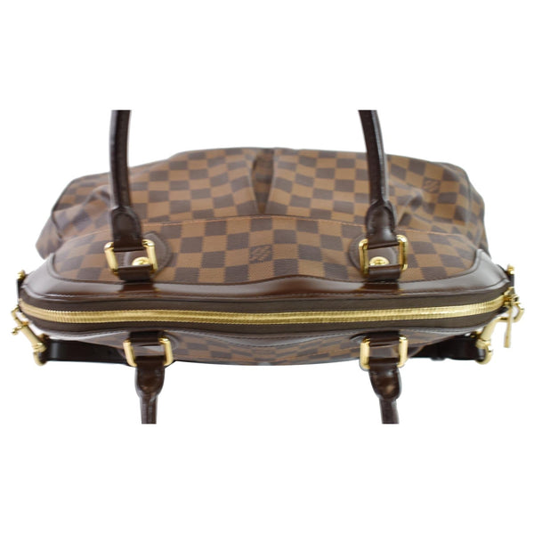 LOUIS VUITTON Trevi GM Damier Ebene Shoulder Bag Brown