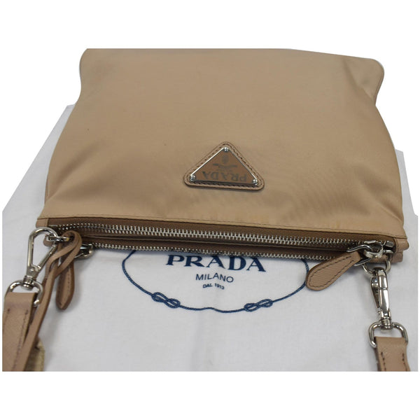 PRADA Re-Edition 2000 Nylon Shoulder Bag Tan