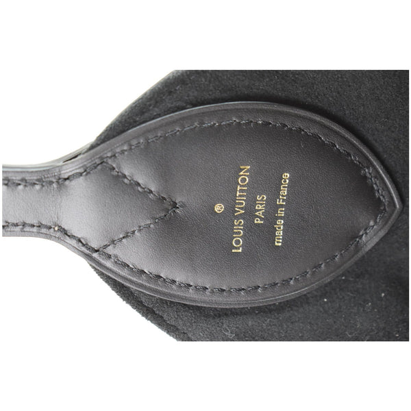 LOUIS VUITTON Flower Monogram Canvas Shoulder Hobo Bag Brown