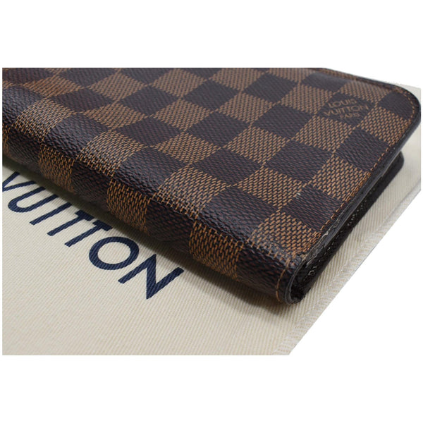 LOUIS VUITTON Insolite Damier Ebene Wallet Brown