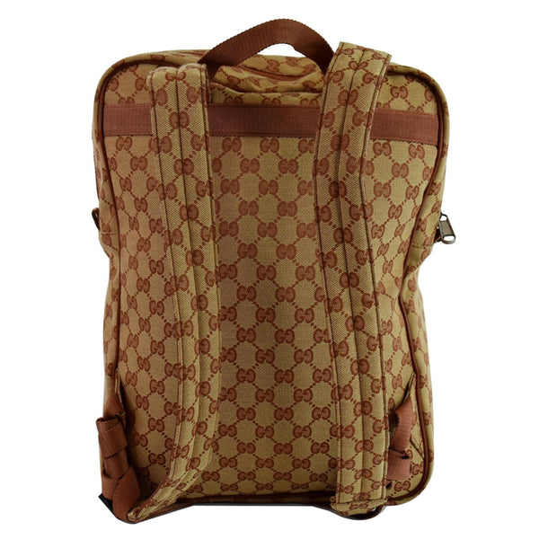 GUCCI Medium NY Yankees GG Canvas Backpack Bag Beige 536724