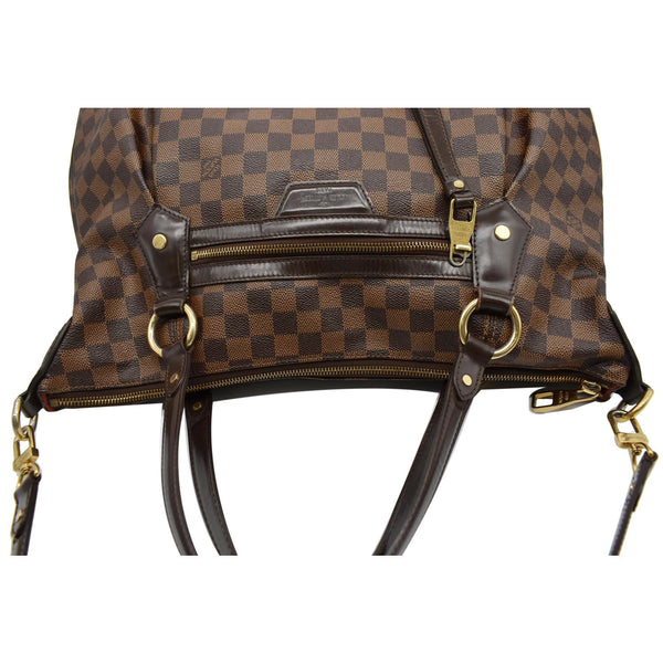 LOUIS VUITTON Evora GM Damie Ebene Shoulder Bag Brown
