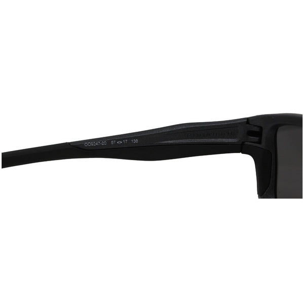 Oakley OO9247-20 Matte Steel Sunglasses Ice Iridium Lens