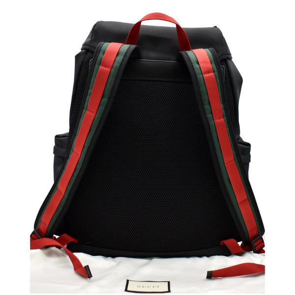 Gucci Techno Fabric Backpack Bag Black - Dallas Handbags