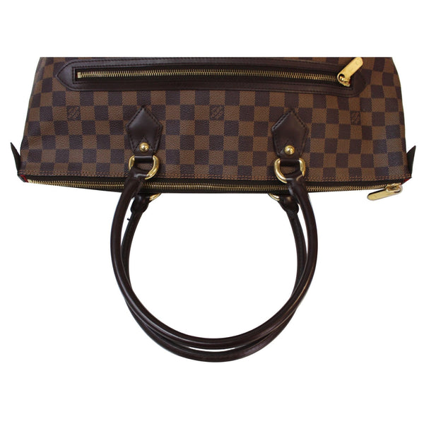 Louis Vuitton Saleya GM Damier Ebene Bag Handles
