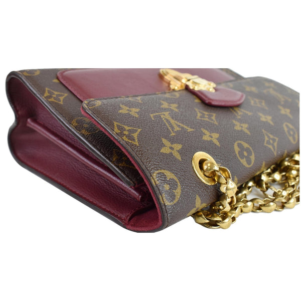 LOUIS VUITTON Victoire Monogram Canvas Shoulder Crossbody Bag Brown