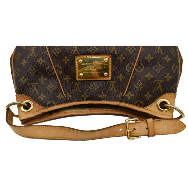 LOUIS VUITTON Galliera PM Monogram Canvas Shoulder Bag Brown