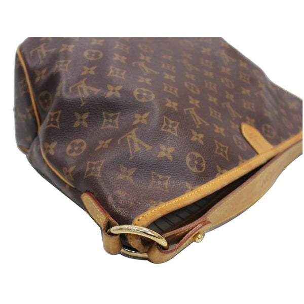 side look lv Delightful PM Monogram Shoulder Hobo Bag