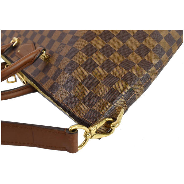 Louis Vuitton Belmont Damier Ebene Shoulder Bag corner look