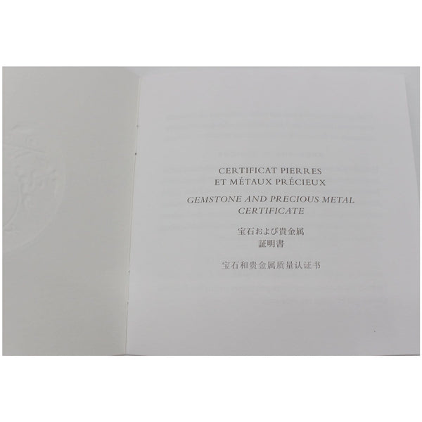 HERMES Finesse 18K Rose Gold Diamond Pendant Necklace