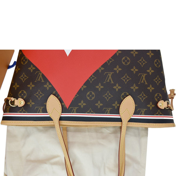 LOUIS VUITTON Game On Neverfull Monogram Canvas Tote Bag Brown