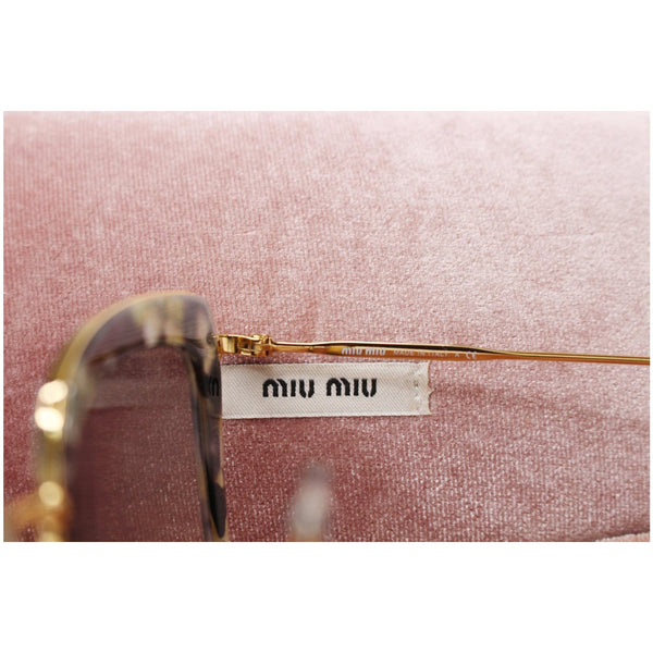 MIU MIU Cat Eye SMU 52Q Sunglasses Tortoise
