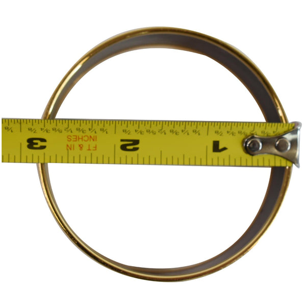 HERMES Face Bangle Enamel Bracelet Multicolor