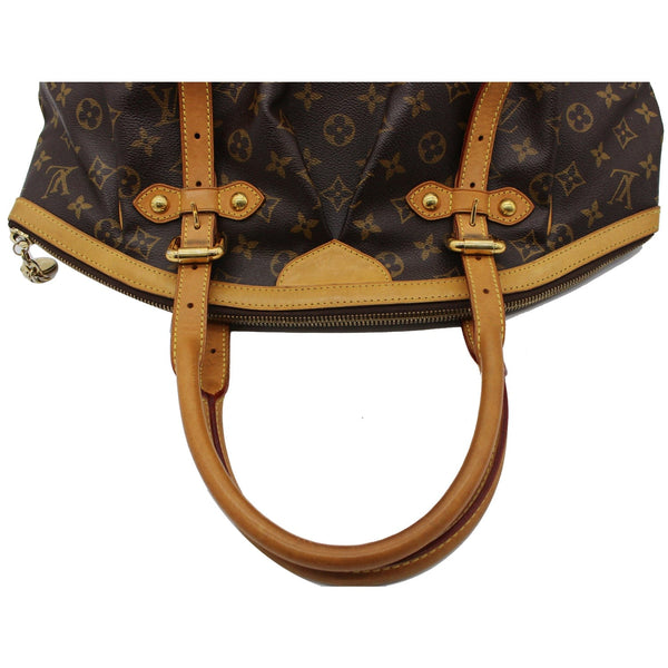 LOUIS VUITTON Tivoli GM Monogram Canvas Shoulder Bag Brown