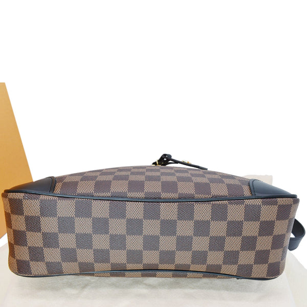 LOUIS VUITTON Odeon NM MM Damier Ebene Shoulder Bag Black/Brown