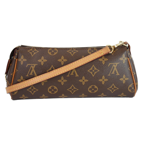 Louis Vuitton Pochette Eva Monogram Canvas Shoulder Bag - backside view