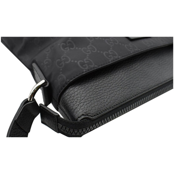 GUCCI GG Monogram Nylon Small Messenger Bag Black 510342