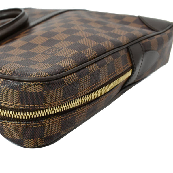 Louis Vuitton Porte Documents Voyage Briefcase Bag Brown