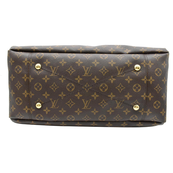 LOUIS VUITTON Artsy MM Monogram Canvas Hobo Bag Brown