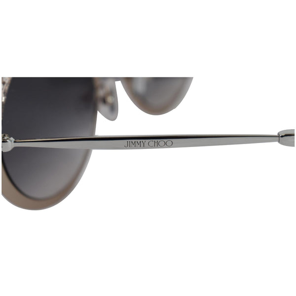JIMMY CHOO Grey Gradient Round Sunglasses GOTHA/S 509C 50 - Final Sale