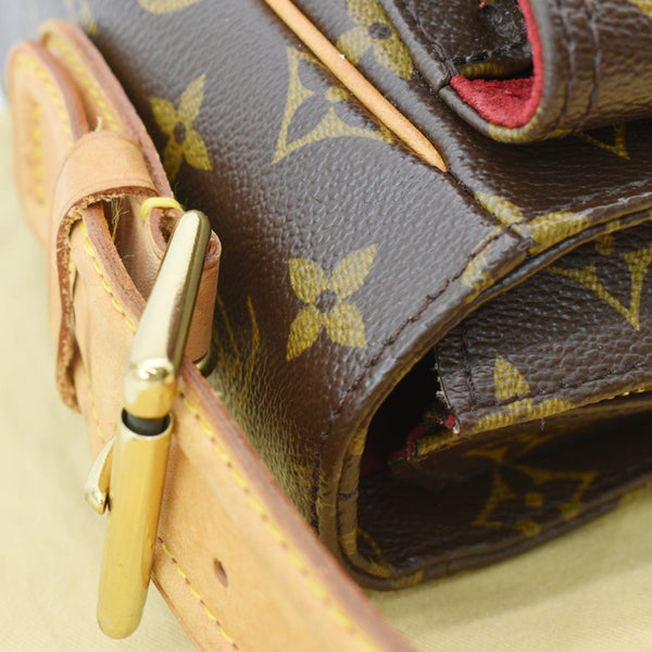 LOUIS VUITTON Viva Cite GM Monogram Canvas Shoulder Bag Brown