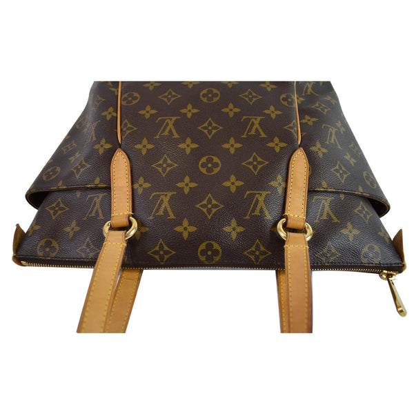 LOUIS VUITTON Totally PM Monogram Canvas Shoulder Bag Brown