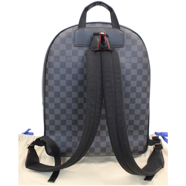 Backside Lv Alps Josh Damier Graphite Backpack Bag
