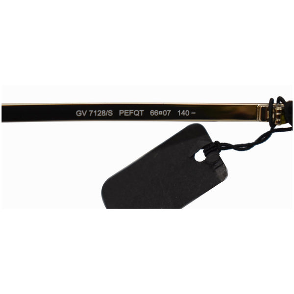 Givenchy GV 7128/S PEF Aviator Unisex Gold Sunglasses Green Lens