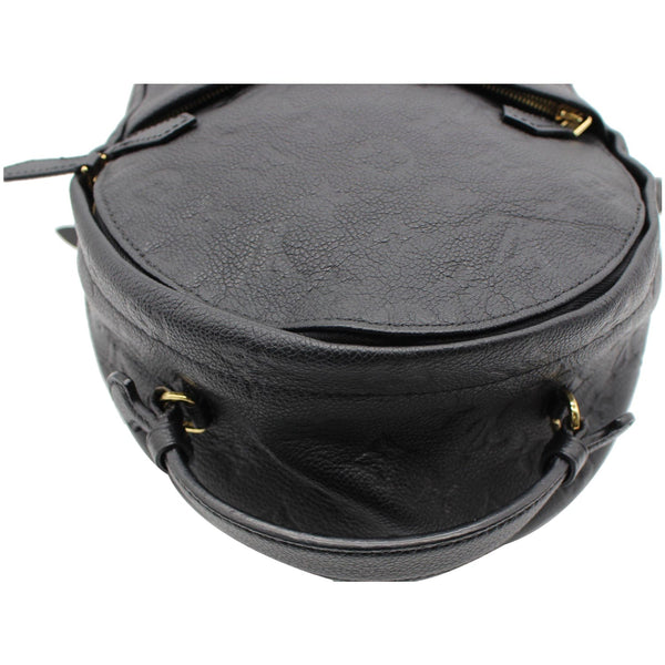 LOUIS VUITTON Sorbonne Monogram Empreinte Leather Backpack Black