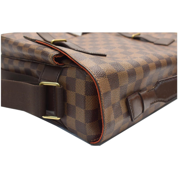 LOUIS VUITTON Broadway Damier Ebene Messenger Bag Brown