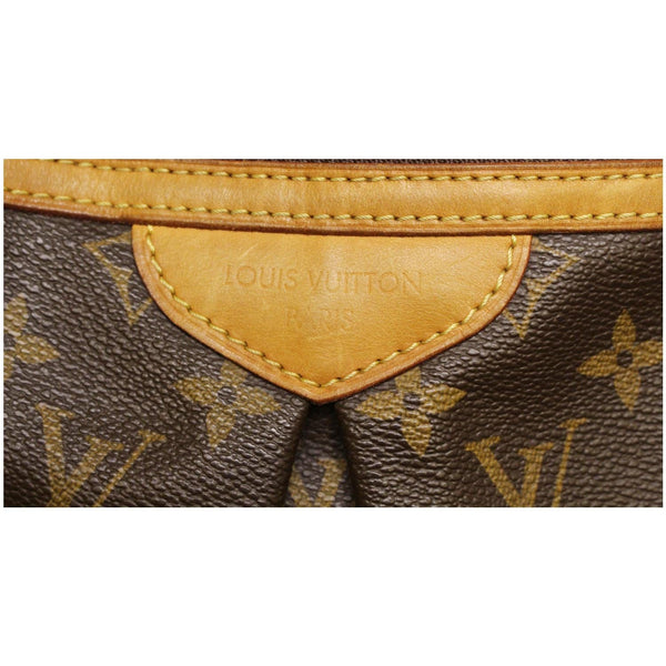 Engraved Louis Vuitton Palermo GM Monogram Canvas Bag